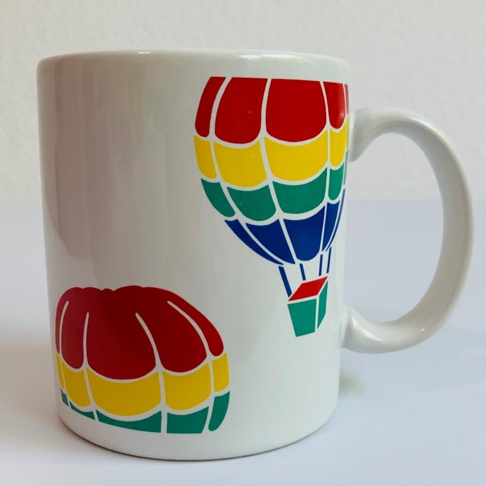 Vintage Hot Air Balloon Mug